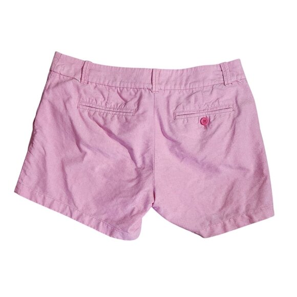 J. Crew Pink City Fit Cotton Shorts With 4" Inseam Womens Size 6 - Picture 2 of 11
